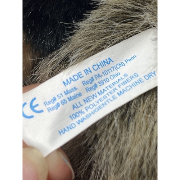 Raccoon Plush Mama Baby Smithsonians Backyard Soundprints Stuffed Animal Toy Lot - Picture 14 of 16